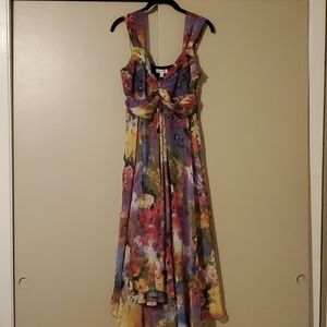 Anne Giorgio Floral Summer Dress Size Small